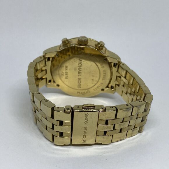 Michael Kors Ritz MK5676 Women's Stainless Steel Analog Dial Quartz Watch MP882 - Picture 10 of 12